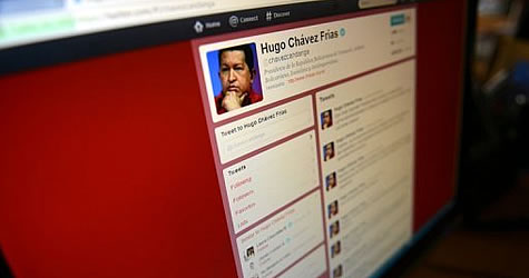 venezuella başkanı hugo chavez twitter