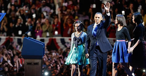 Başkanlık yarışının galibi Obama